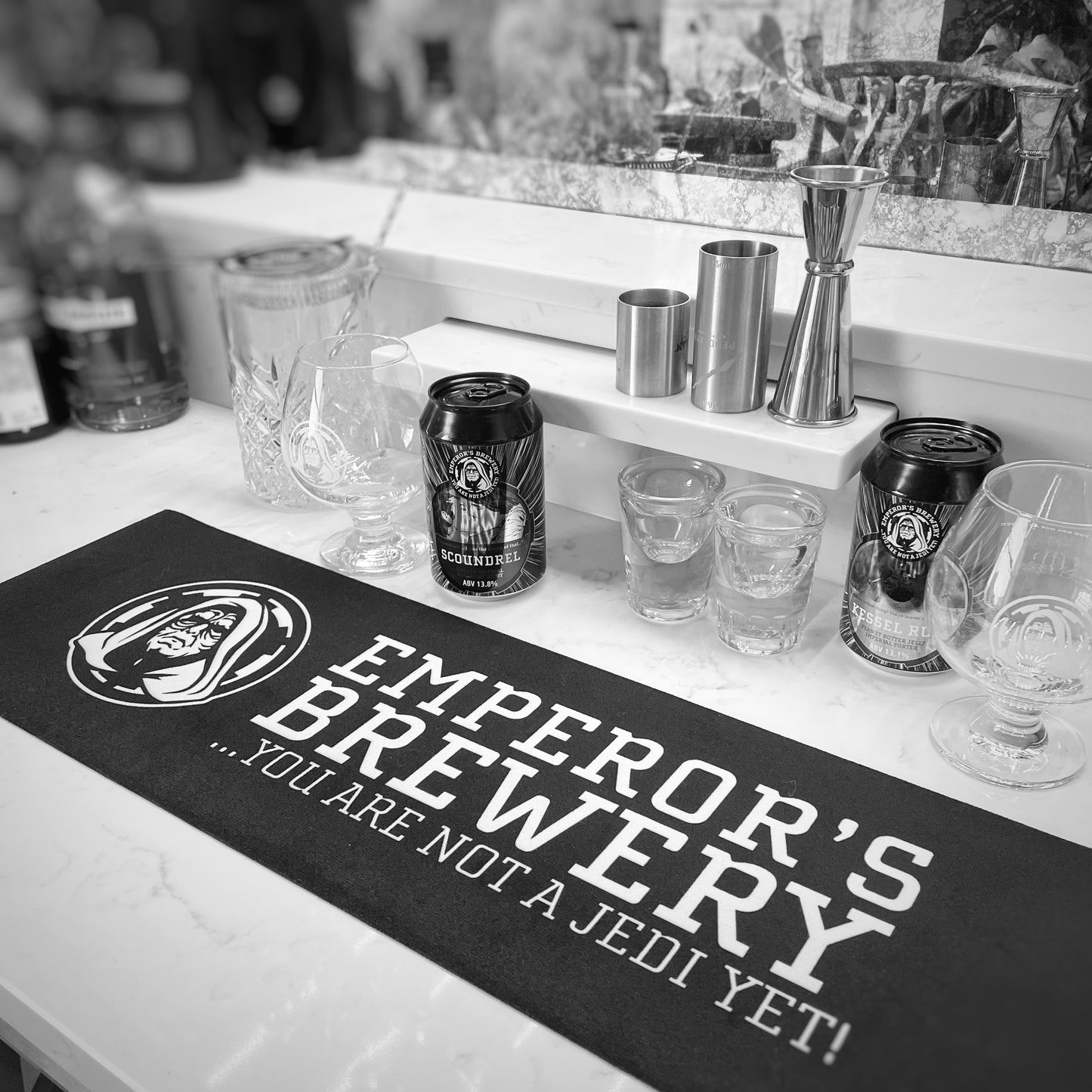 Emperor's Brewery Bar Runner