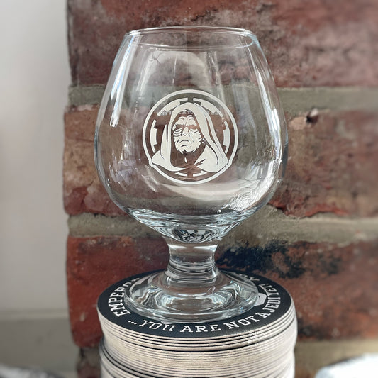 Emperor’s Brewery Beer Glass