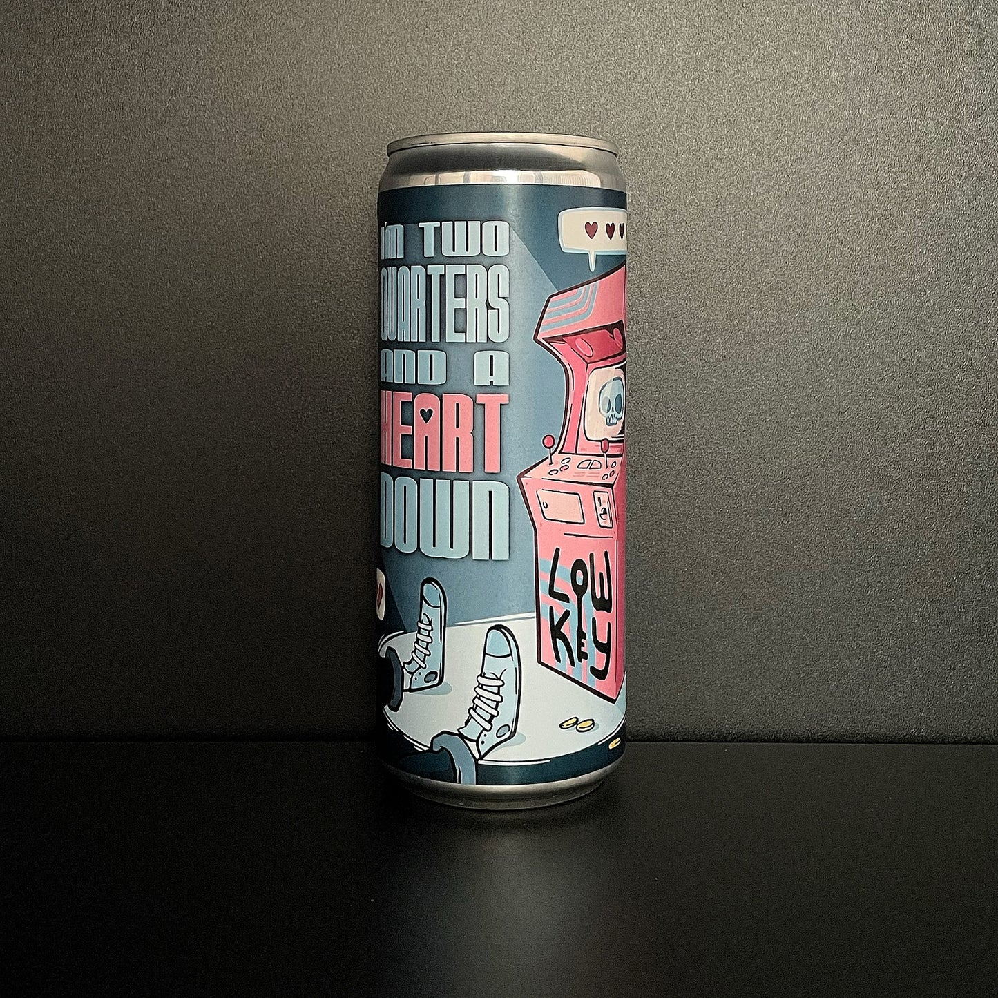 Low Key I'M TWO QUARTERS AND A HEART DOWN (10.6% ABV) - 330ml Can