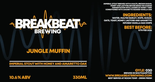 Breakbeat Jungle Muffin (10.6% ABV) - 330ml Bottle