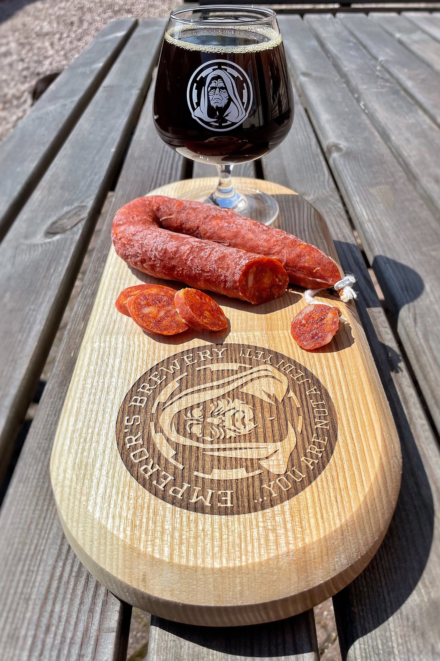 Emperor’s Brewery Charcuterie Board